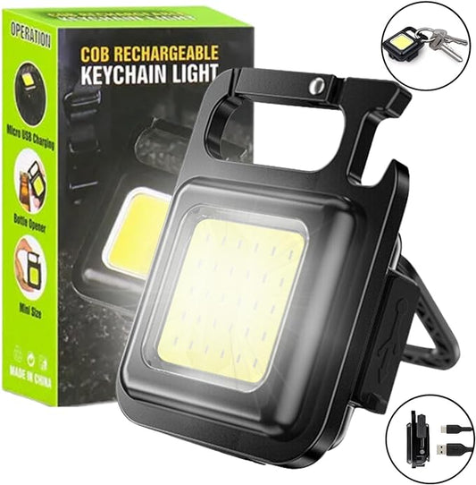 Cob Rechargeable Key Chain Light