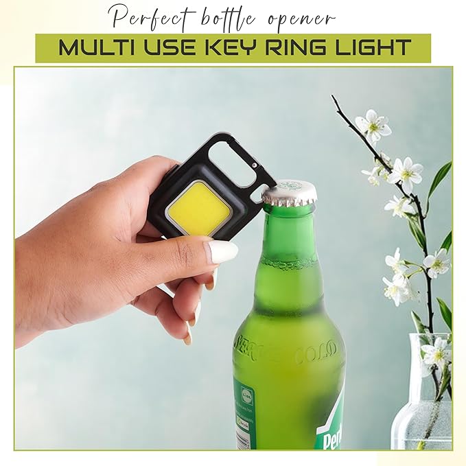 Cob Rechargeable Key Chain Light