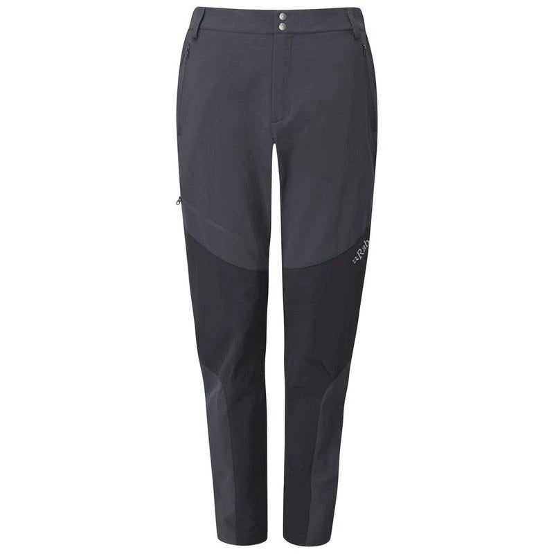 Rab Womens Torque Mountain Trousers (Beluga/Black)